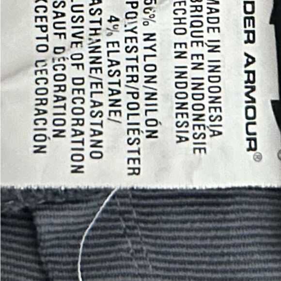 Under Armour gray Striped Gold Pants Size 34 - Picture 3 of 7
